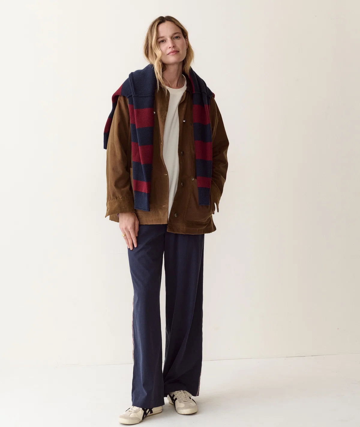 Allison Twill Trouser - Navy-Marine Layer-Happy on Main