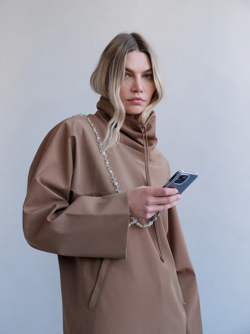 Faceted Crystal Crossbody - Champagne-Ossa-Happy on Main