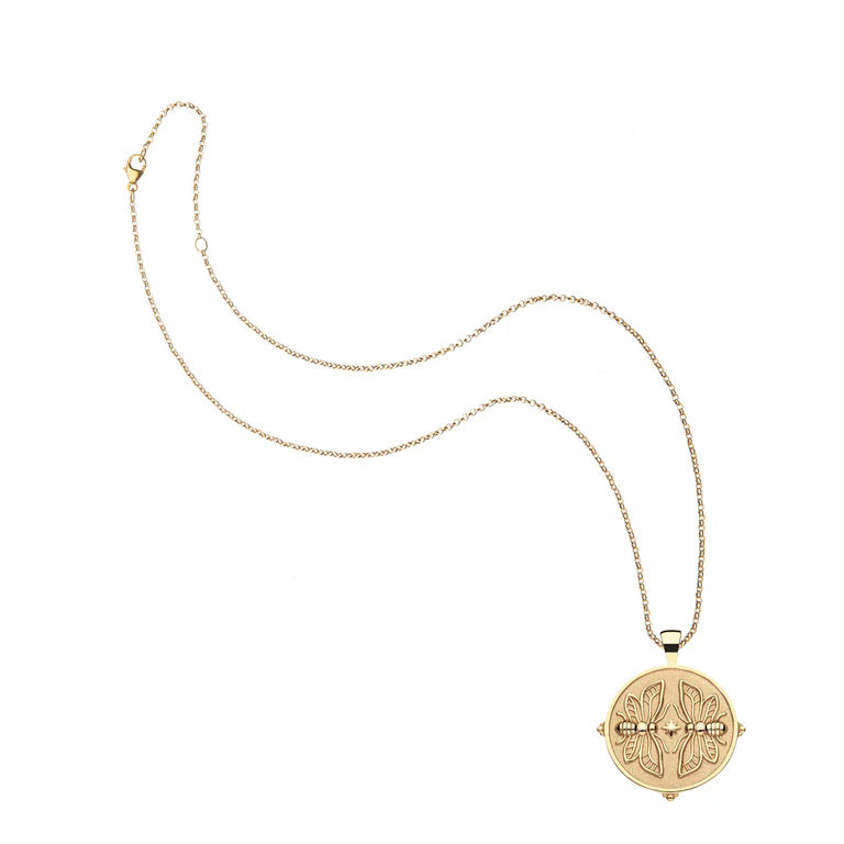 SISTERS Forever JW Original Pendant Coin - 16-18" Classic Rolo Chain-Jane Win-Happy on Main