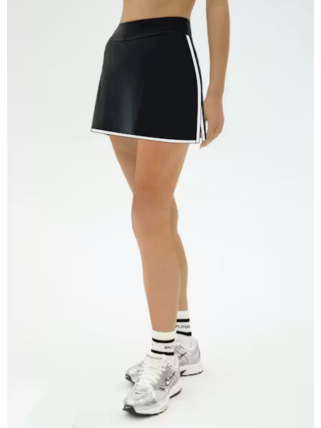 Ozzie Rigor Skort - Black/White-Splits59-Happy on Main