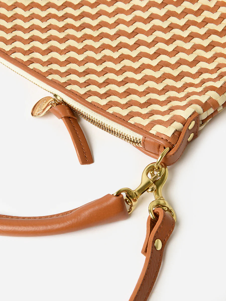 Petit Moyen Messenger - Natural/Cream-Clare V.-Happy on Main