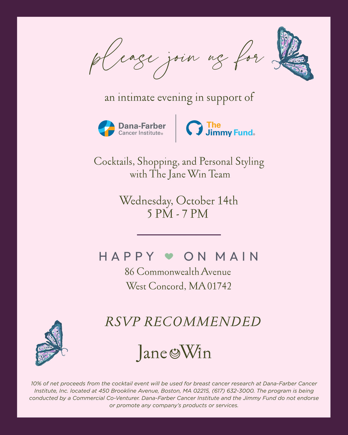 Cocktail Hour with Jane Win