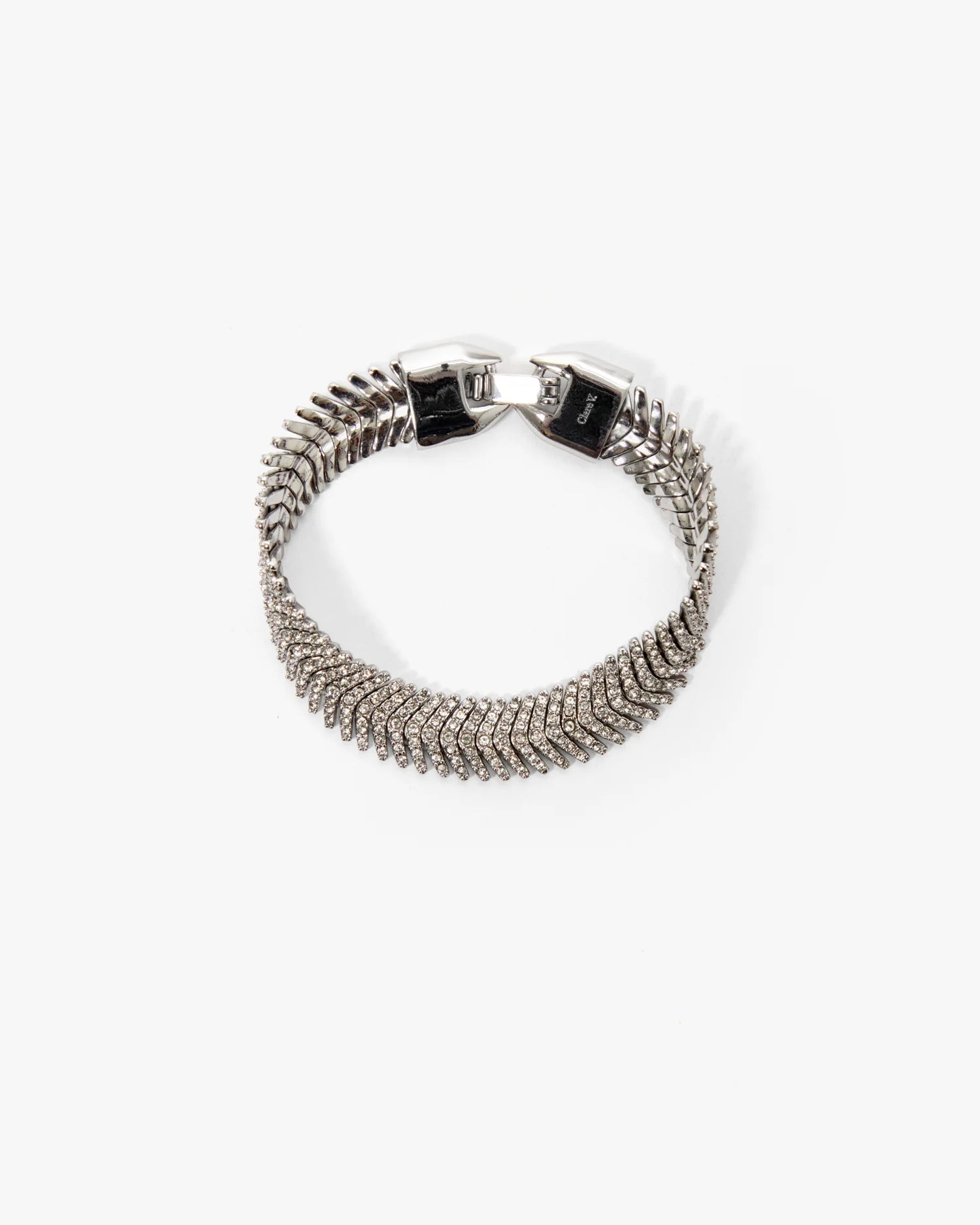 Herringbone Bracelet - Clear