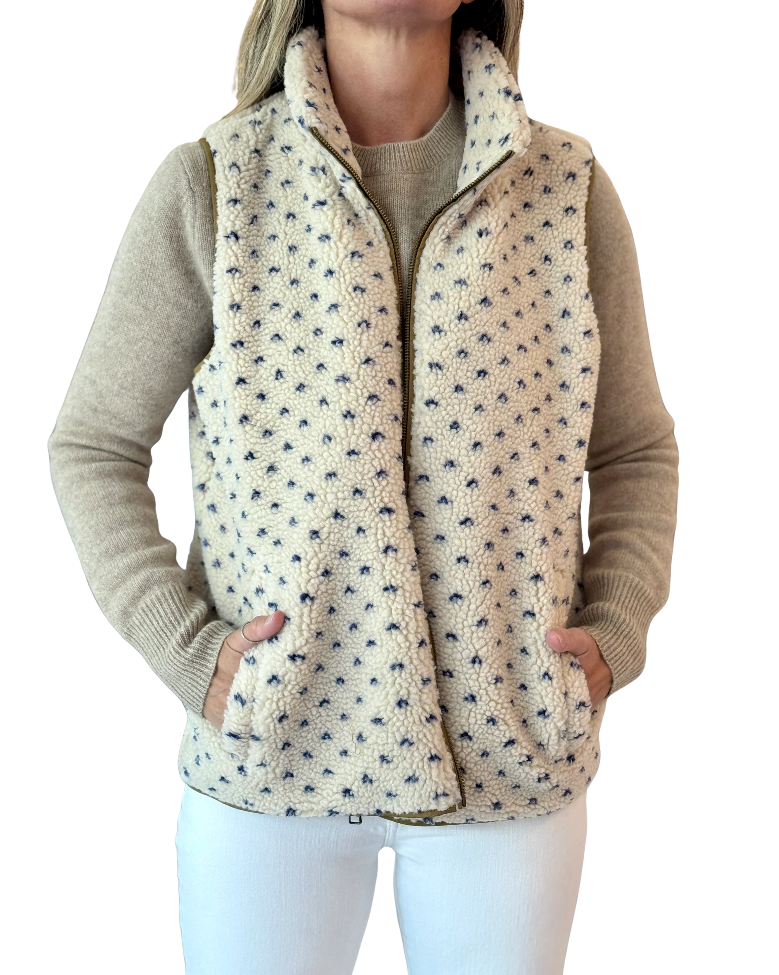 Reversible Sherpa Vest-Marea-Happy on Main