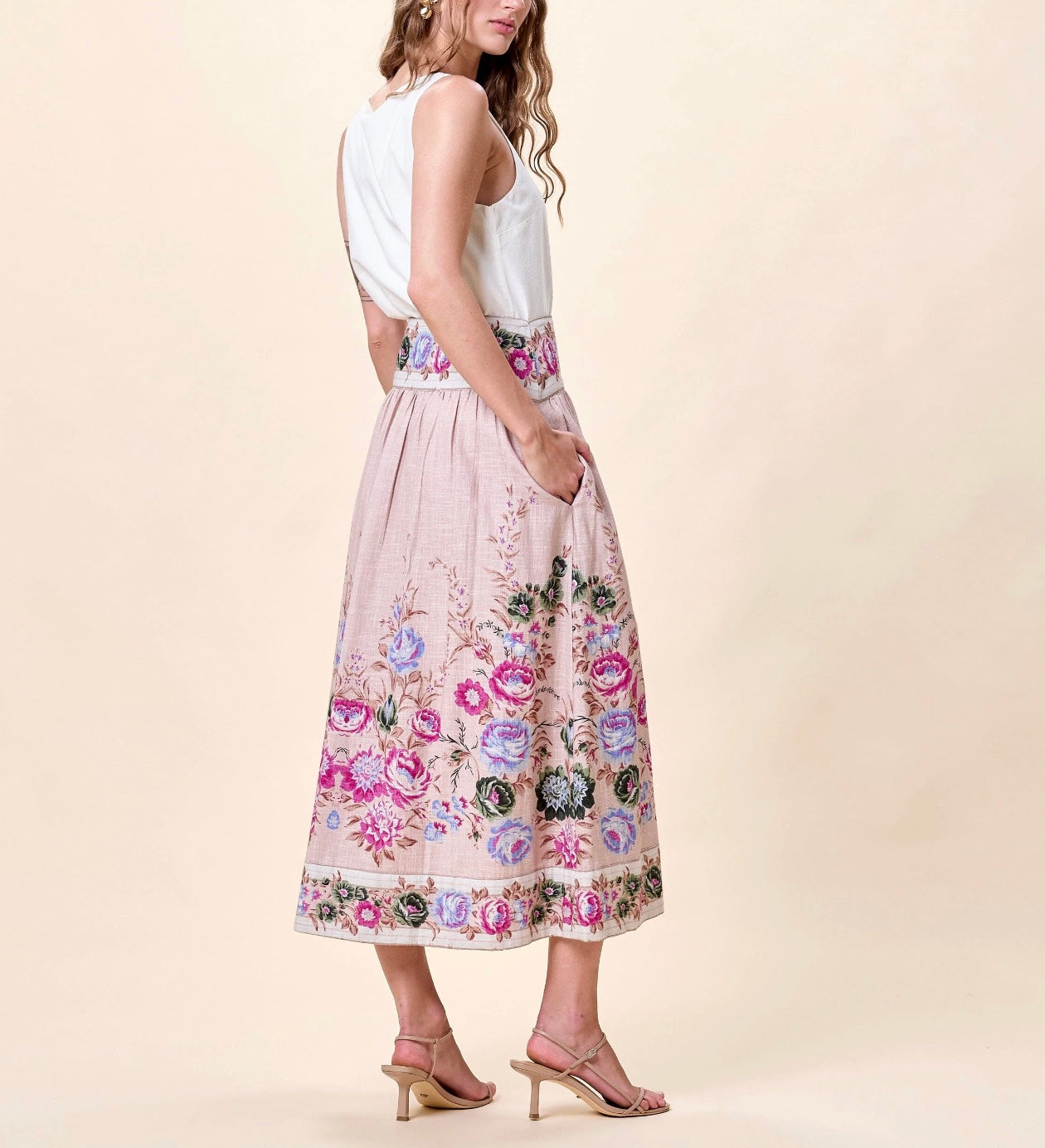 Doreen Midi Skirt | Silva