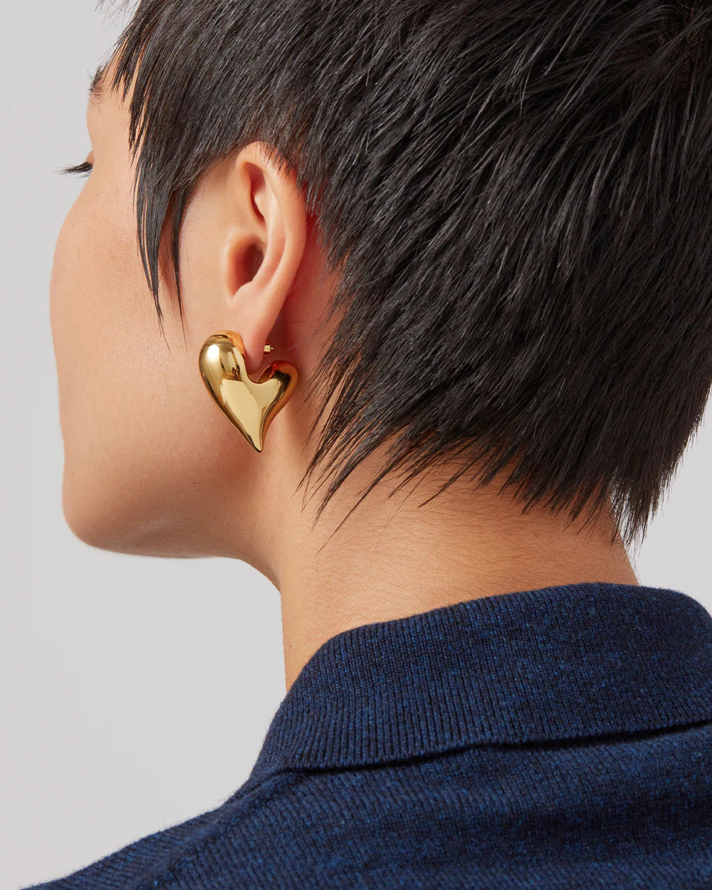 Art Heart Puff Earrings-Jenny Bird-Happy on Main