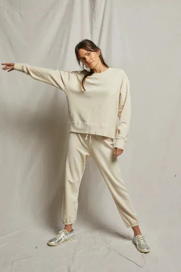 Tyler French Terry Pullover Sweatshirt-Sweatshirts-Happy on Main