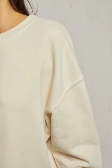 Tyler French Terry Pullover Sweatshirt-Sweatshirts-Happy on Main