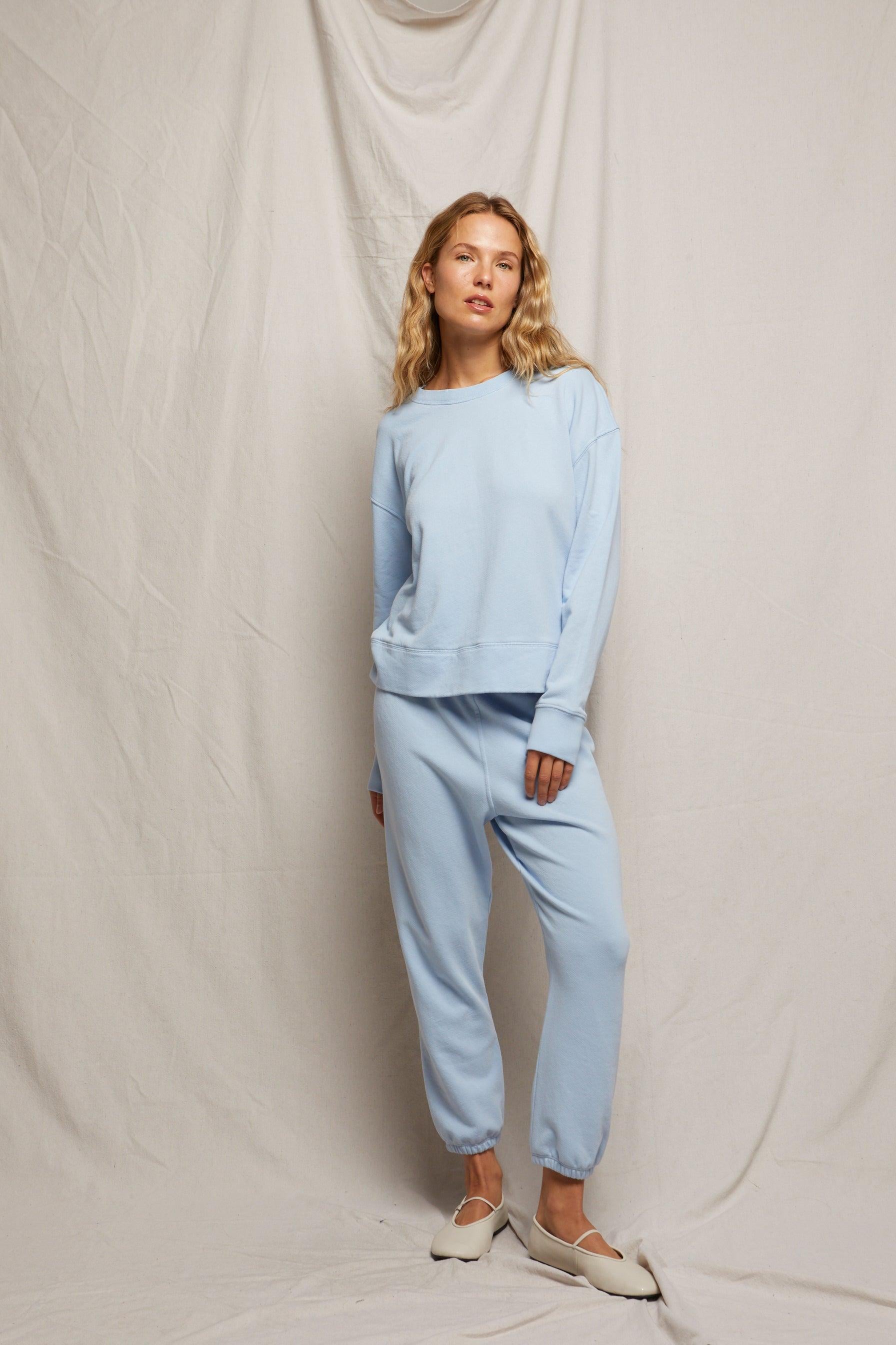 Tyler French Terry Pullover Sweatshirt-Sweatshirts-Happy on Main