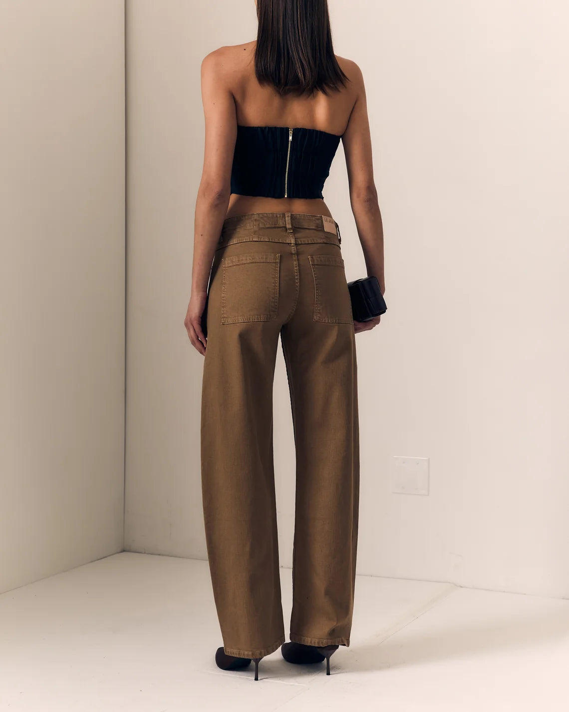 Selena Long - Honey Brown-LE JEAN-Happy on Main