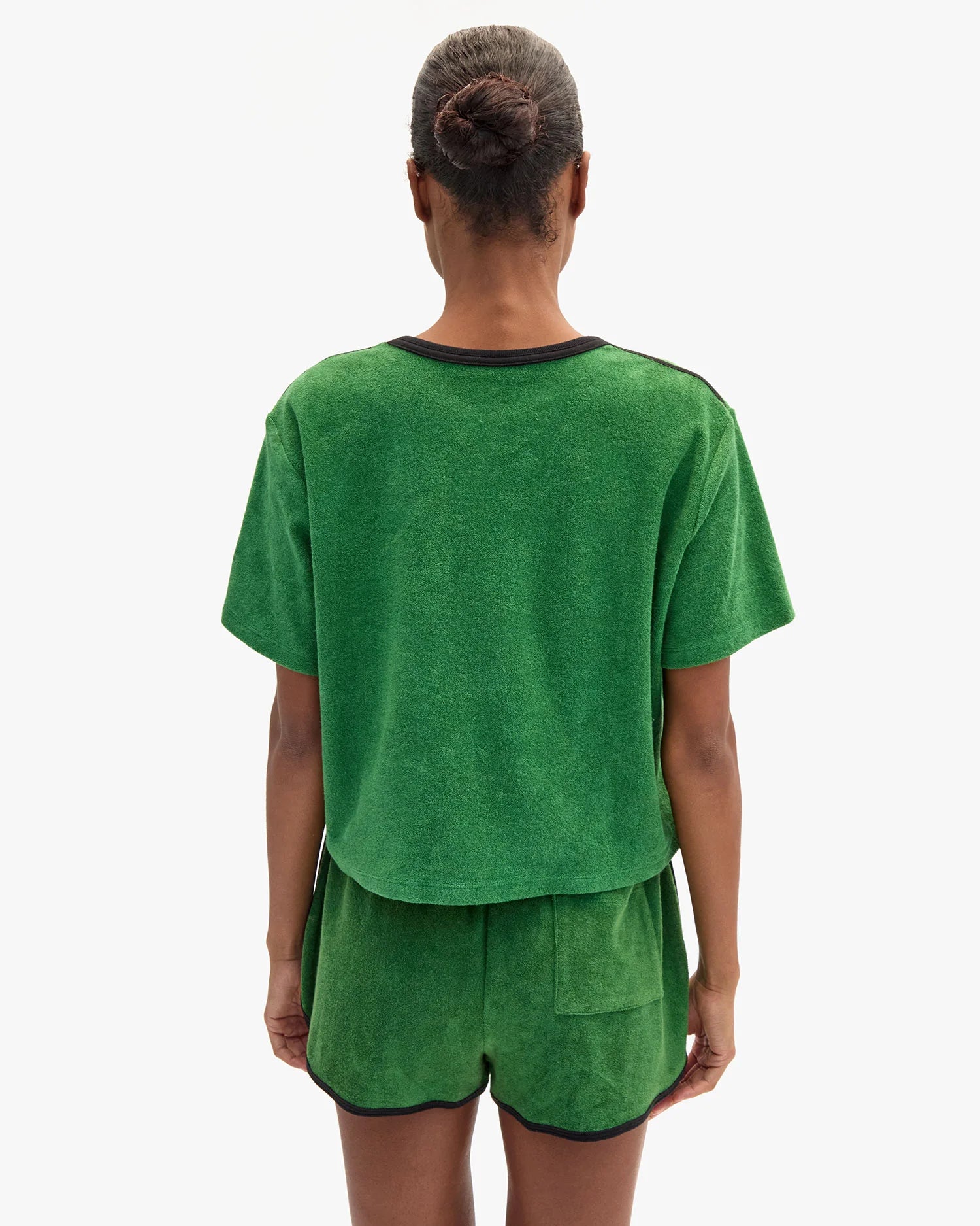 La Plage Tee - Basil-Clare V.-Happy on Main
