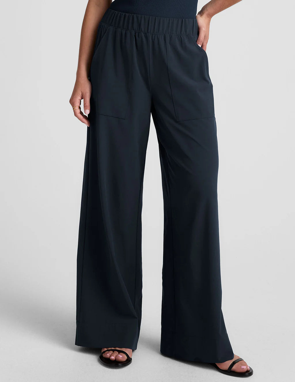 Easy Wide Leg Pant - Nocturnal Navy-Beyond Yoga-Happy on Main