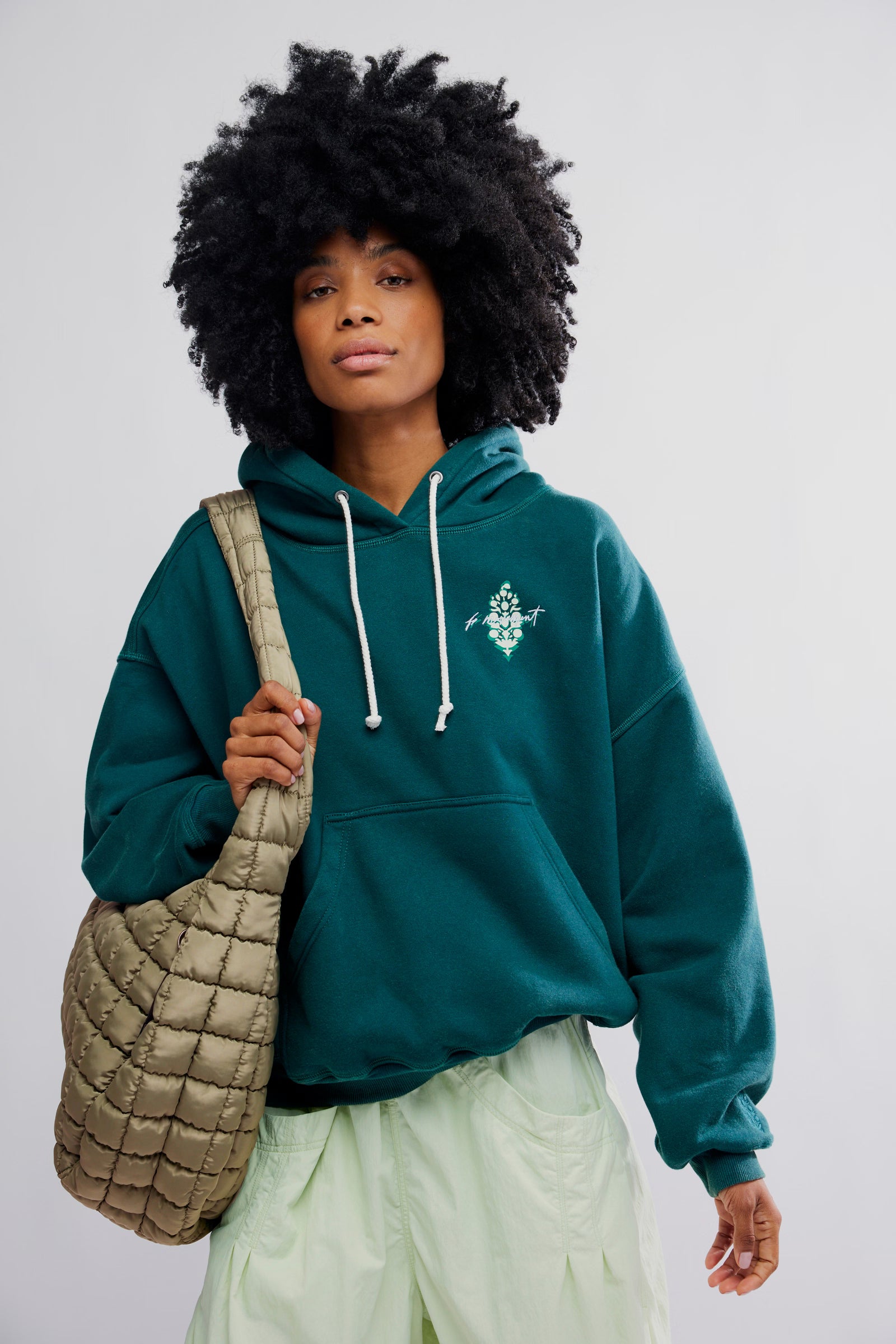 FP Movmement Quilted Carryall - Seagrass