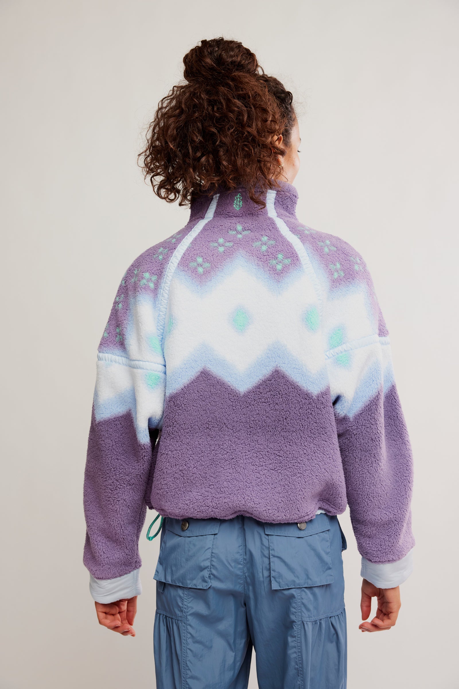 Printed Mountain High 1/2 - Soft Glow Graphite