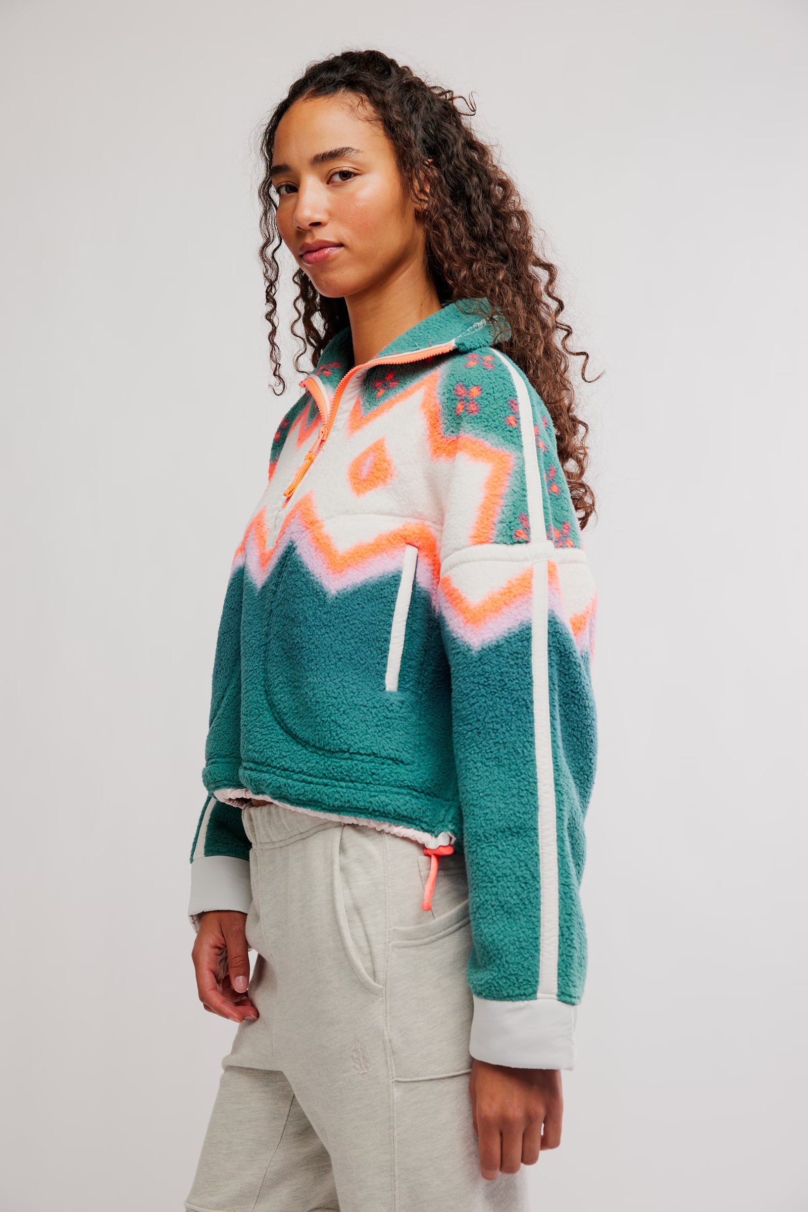 Printed Mountain High 1/2 - Soft Glow Green Glow