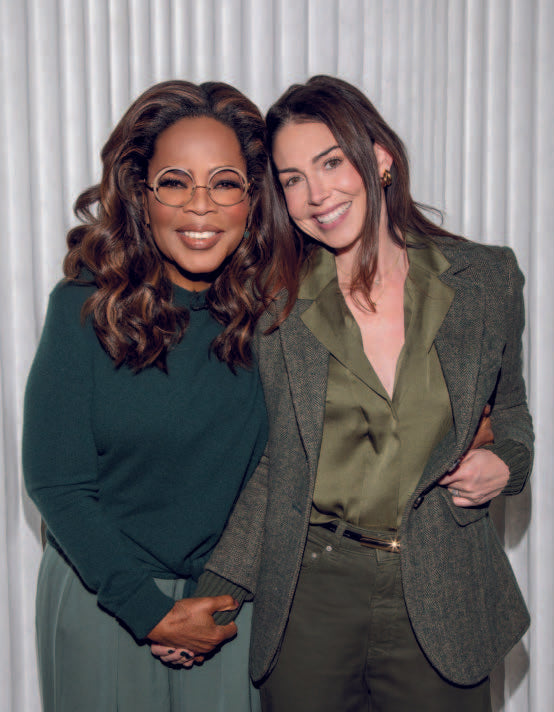 Oprah Winfrey and Sanna