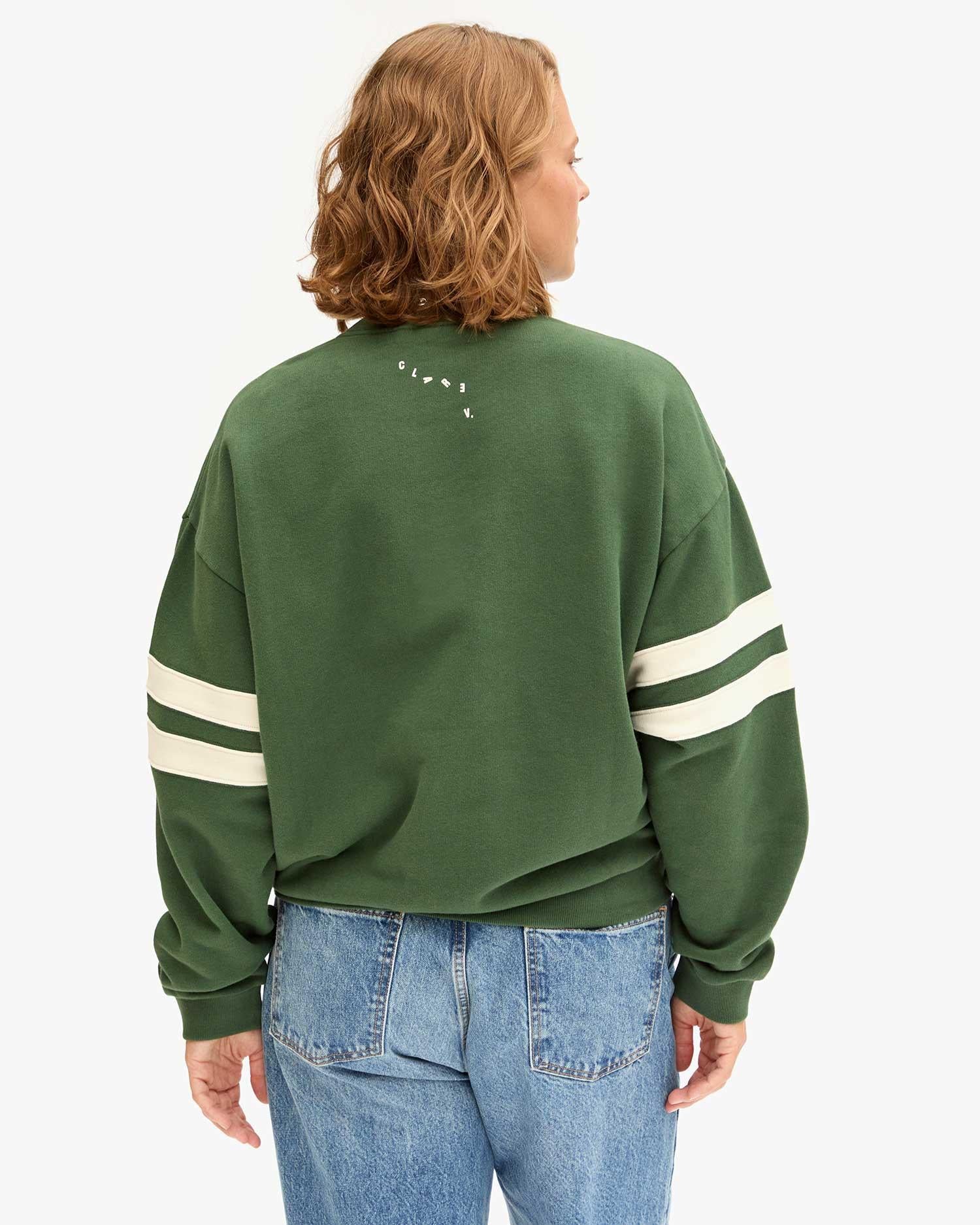 Oversized Varsity Sweatshirt-Sweatshirts-Happy on Main