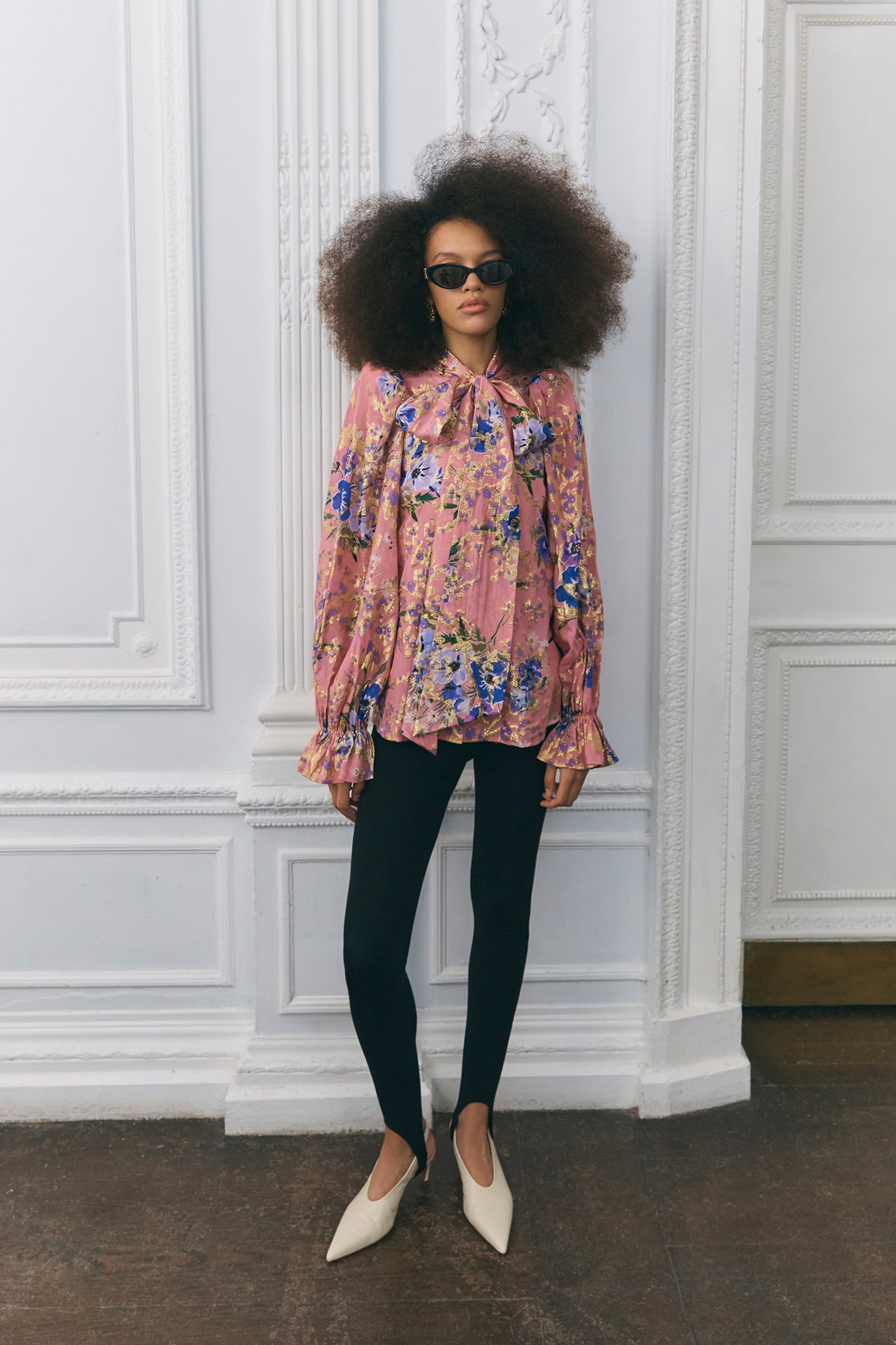 Lucy Top - 30s Poppy Pink-Queens of Archive-Happy on Main