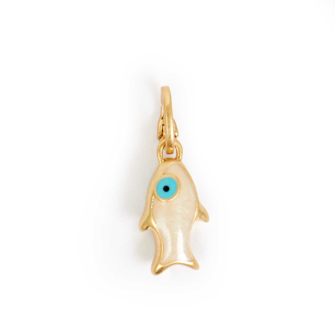 Pearl Sardine Charm - Cream-Clare V.-Happy on Main