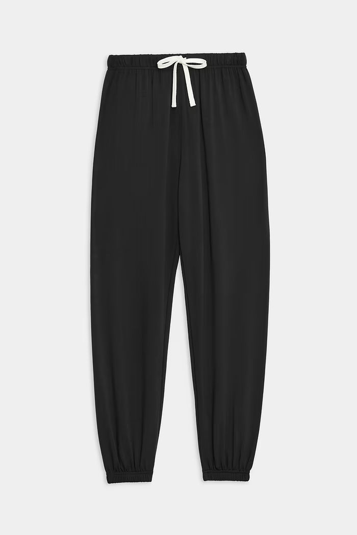 Andie Oversized Fleece Sweatpant - Black-Splits59-Happy on Main