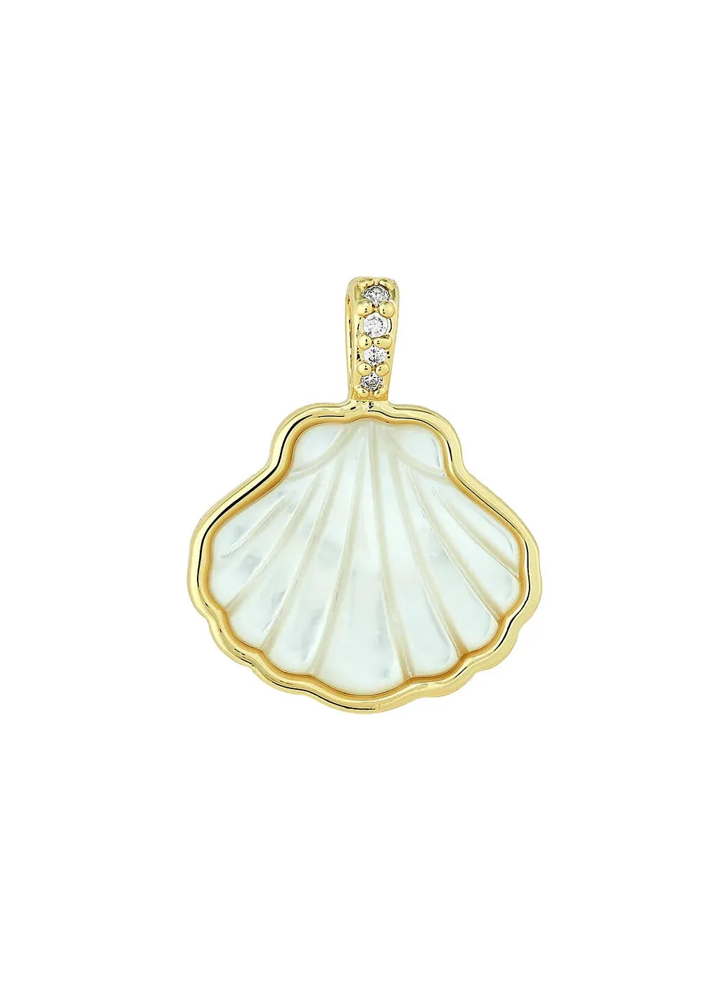 Sankaty Scallop Charm-Fine Jewelry-Happy on Main