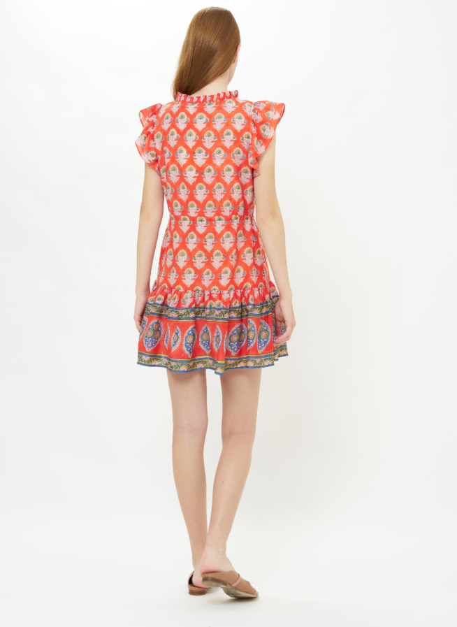 Cinched Flirty Short-Casual Dresses-Happy on Main