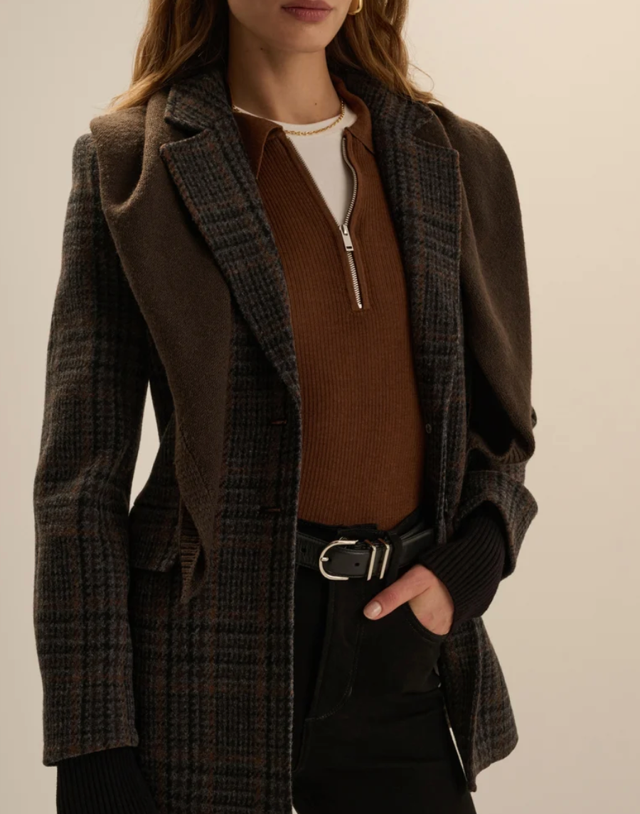 The Triangle Scarf - Ganache