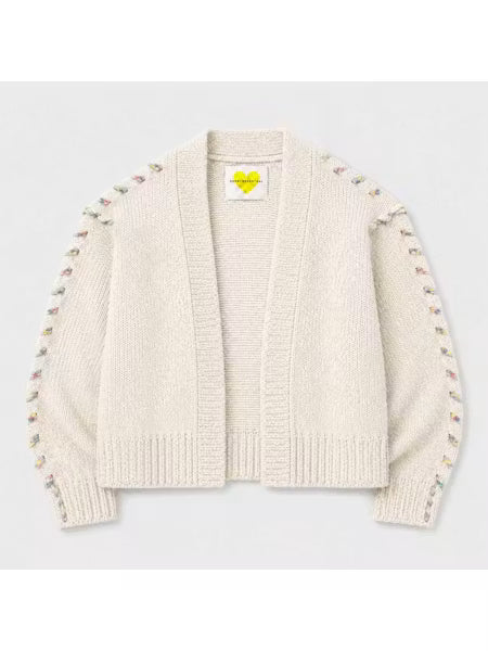 Sienna Cardigan - Ecru-Kerri Rosenthal-Happy on Main