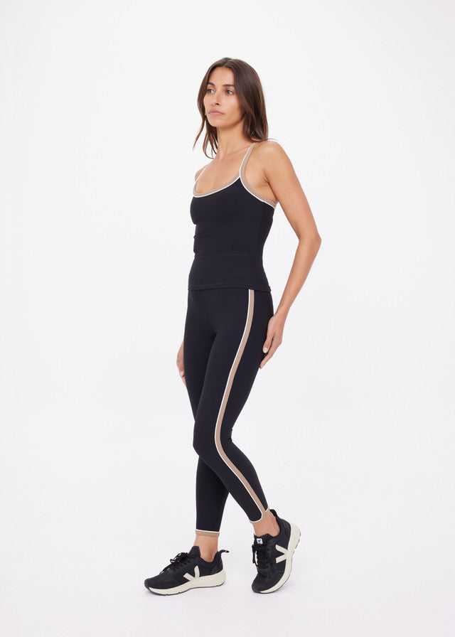 Rhythm 25in Midi Pant - Black-The Upside-Happy on Main