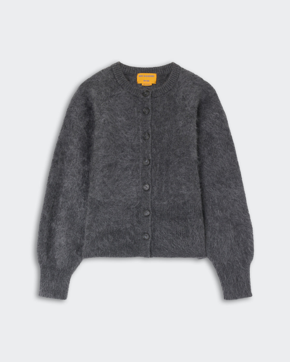 Grizzly Sculpted Cardigan - Charcoal-Guest in Residence-Happy on Main