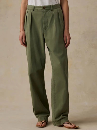 Seafarer Chino Pant - Clover-Faherty-Happy on Main