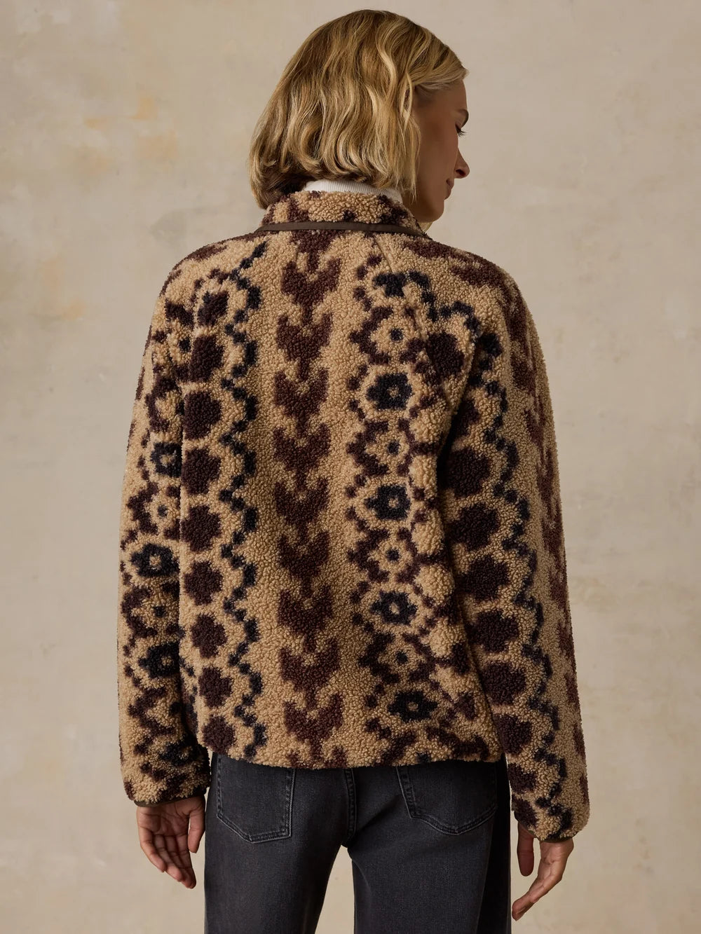 Fireside Fleece Pullover - Sandy Lights-Faherty-Happy on Main