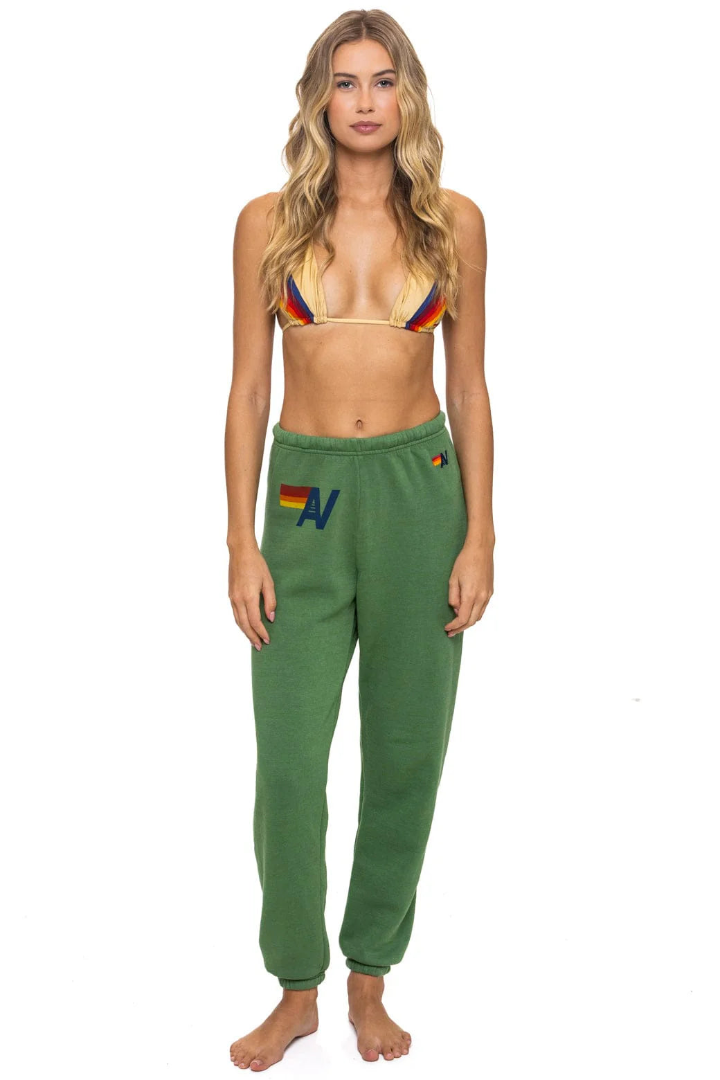 Logo Womens Sweatpant - Palm-Aviator Nation-Happy on Main