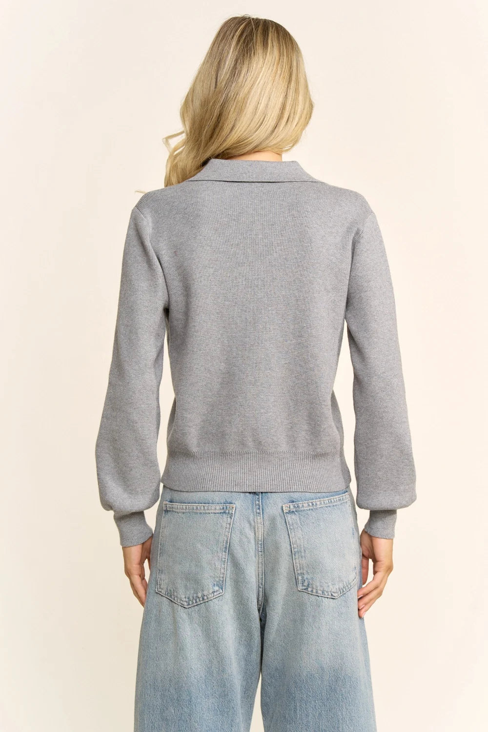 Katherine Cardigan - Grey-Elevator Disco-Happy on Main