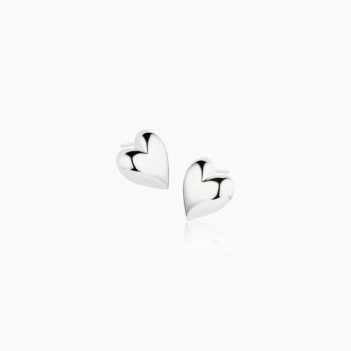 Aurelie Heart Earrings-Everyday Jewelry-Happy on Main