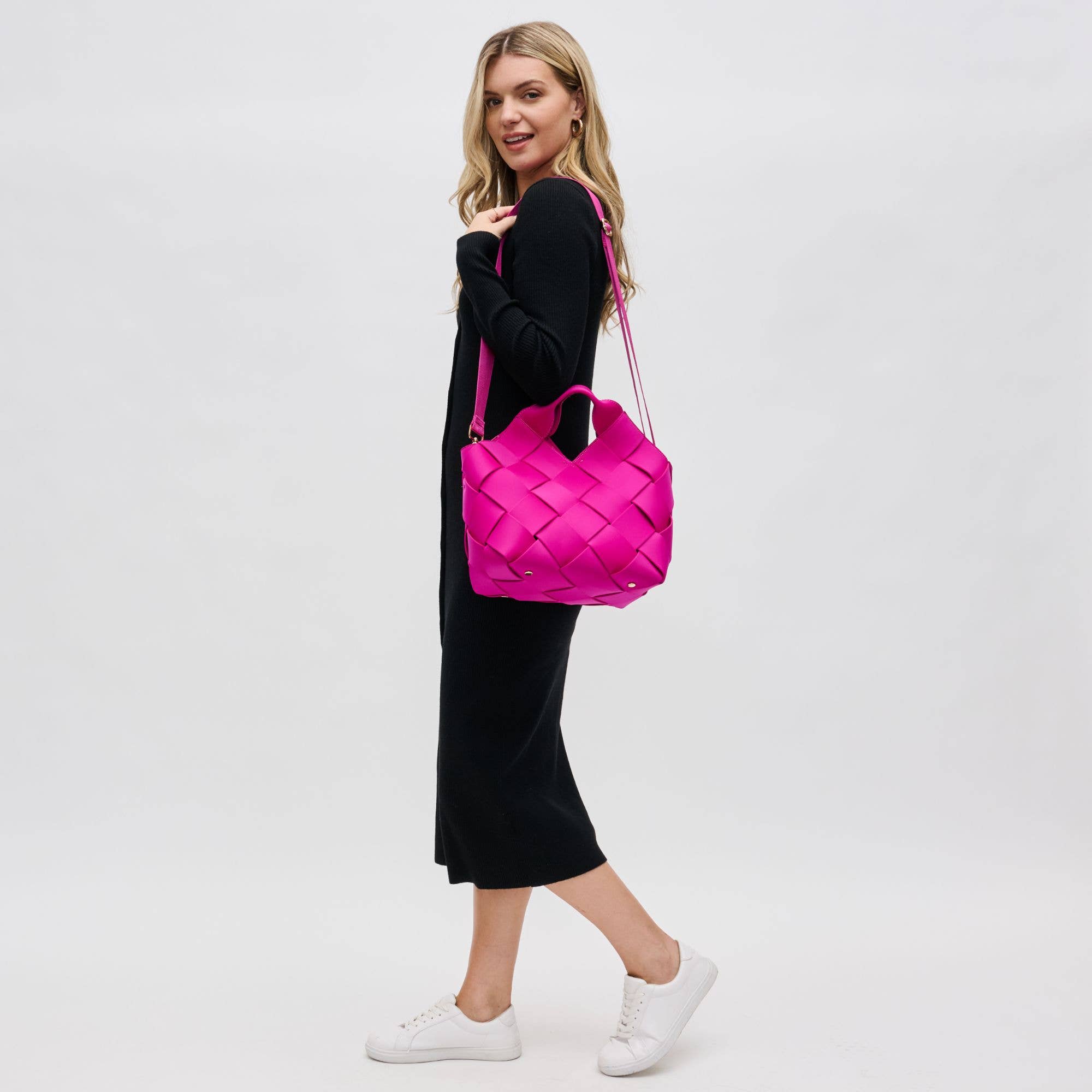 Resilience - Woven Neoprene Tote-Handbags-Happy on Main