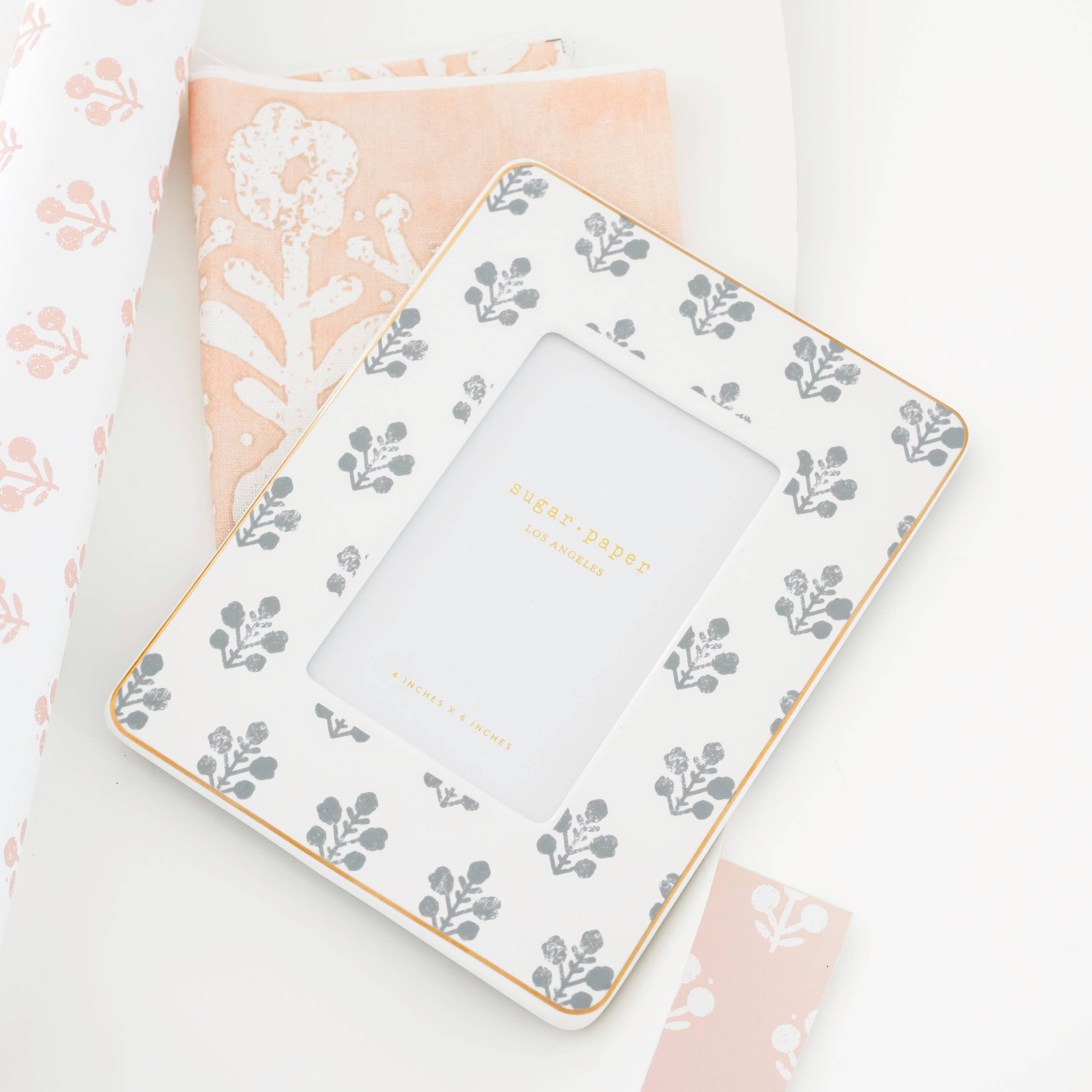 Frame, Slate Floral-Gifting-Happy on Main