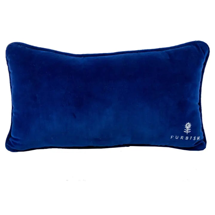 Nice Things Needlepoint Pillow-Furbish Studio-Happy on Main
