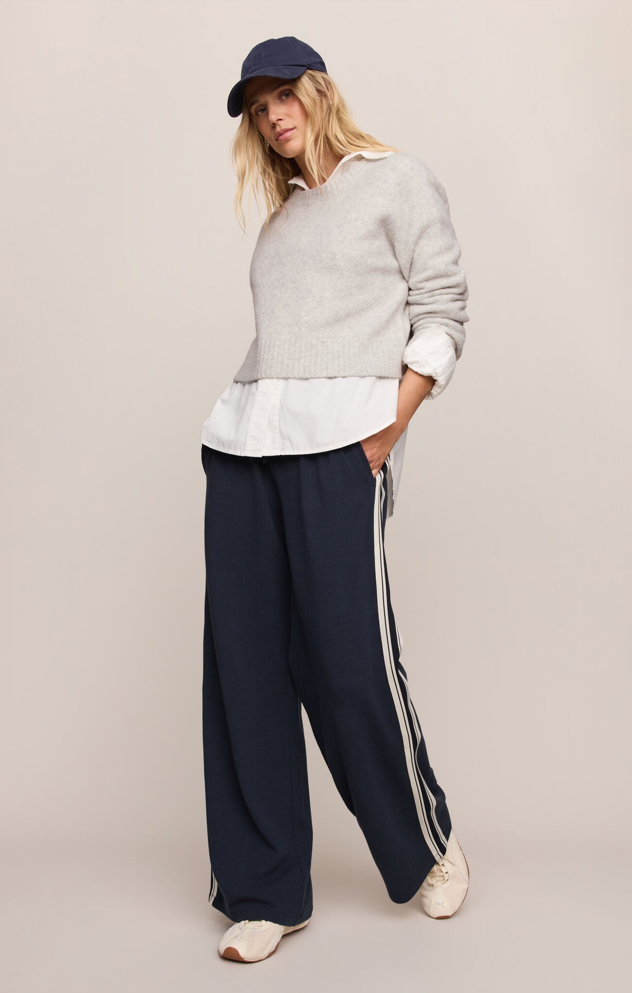 Stand In Sweater - Feather Grey-Z Supply-Happy on Main