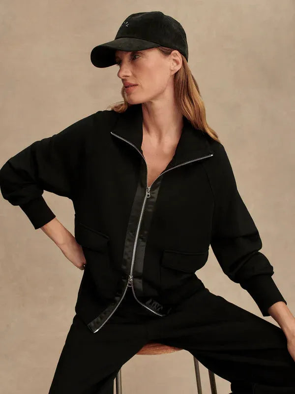 Roxbury Zip Through Sweater-Core Sweaters-Happy on Main
