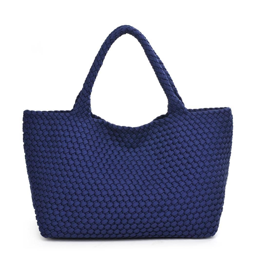 Sky's The Limit - Large Laced Up Eco-Edition Tote-Handbags-Happy on Main