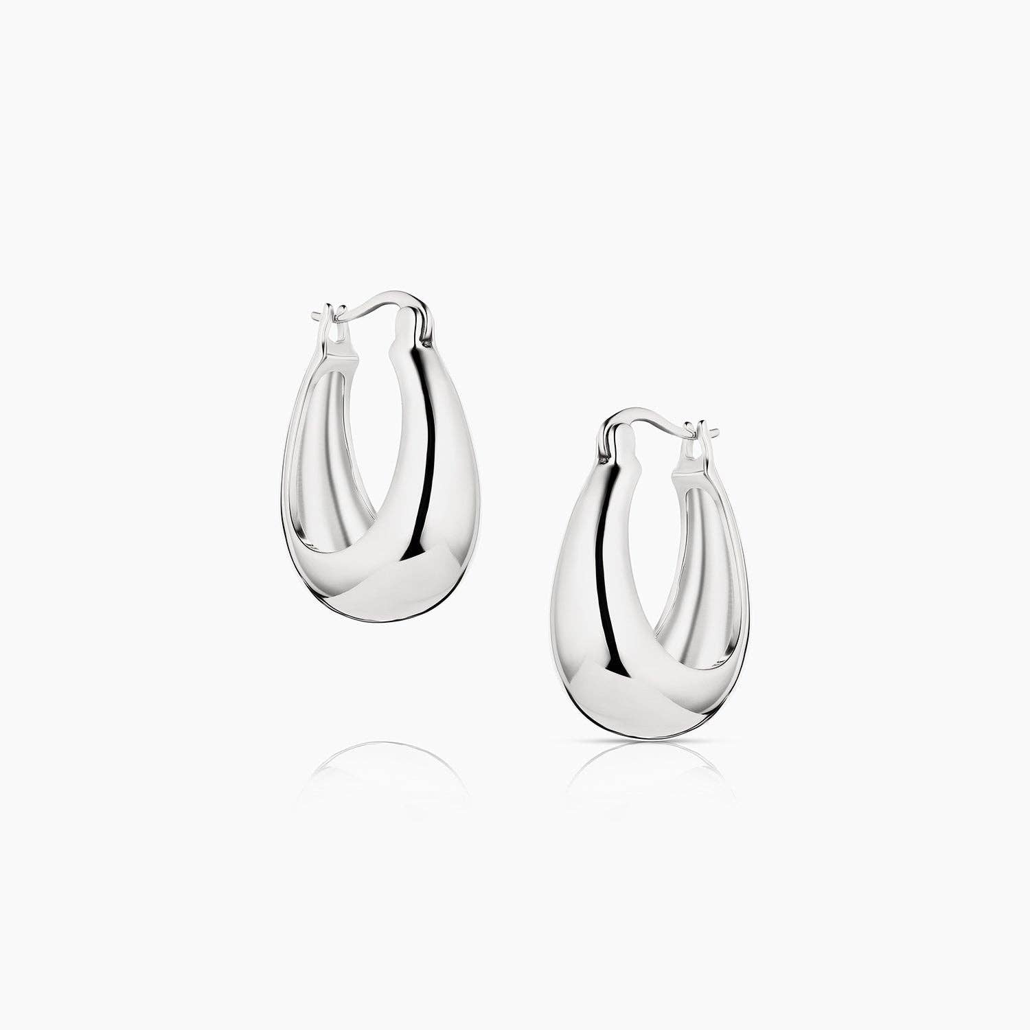 Petite Lumi Hoop Earrings-Everyday Jewelry-Happy on Main