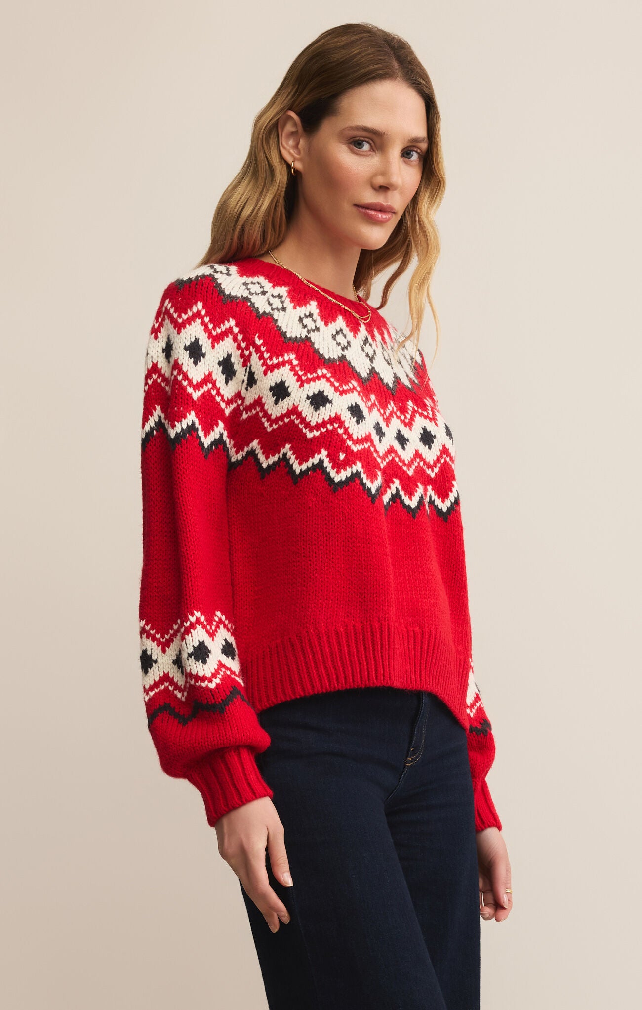 Adornment Sweater-Core Sweaters-Happy on Main