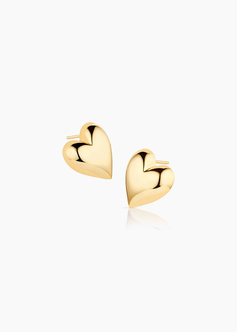 Aurelie Heart Earrings-Everyday Jewelry-Happy on Main
