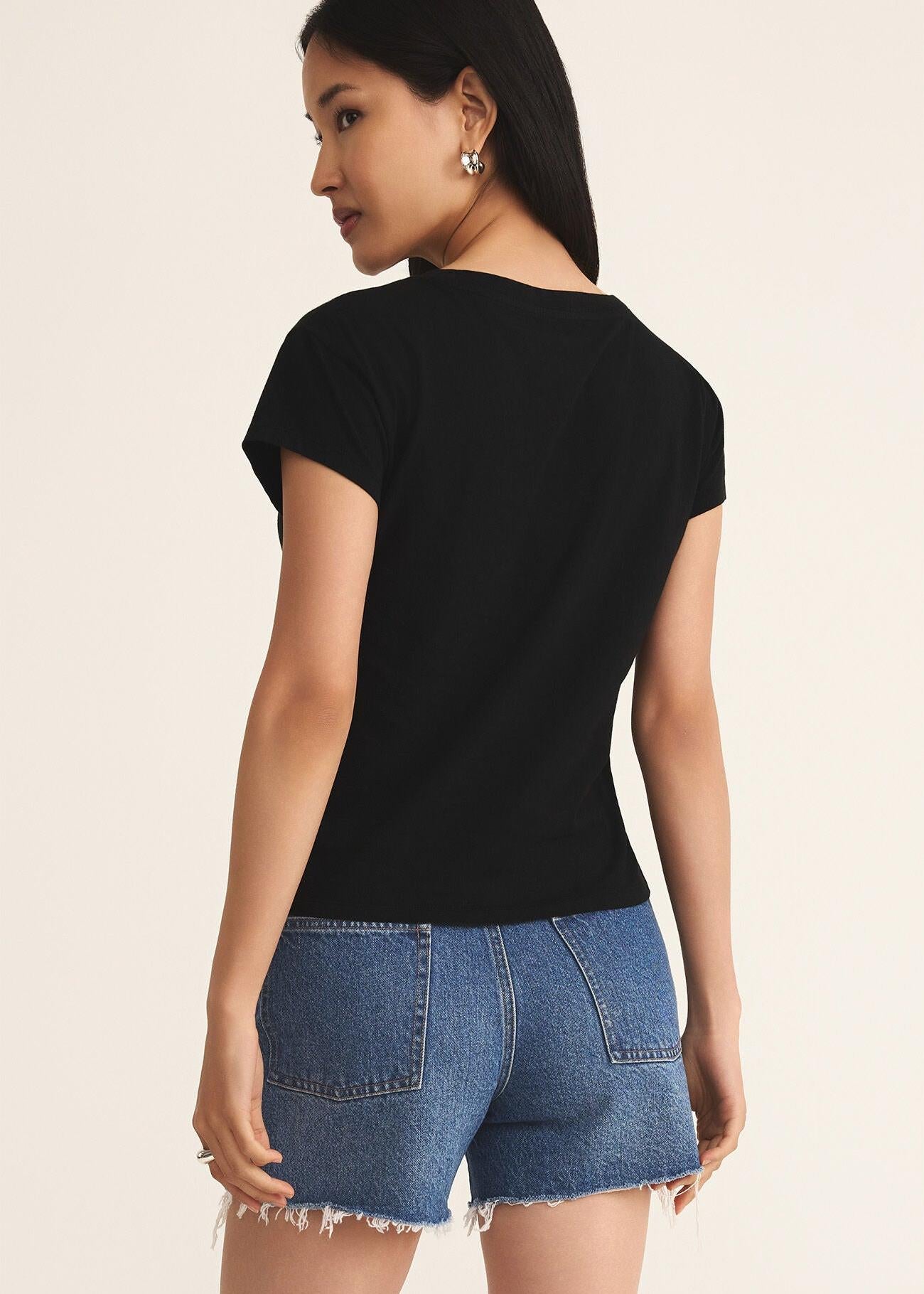 Modern V-Neck Tee-Basic Tanks + Tees-Happy on Main