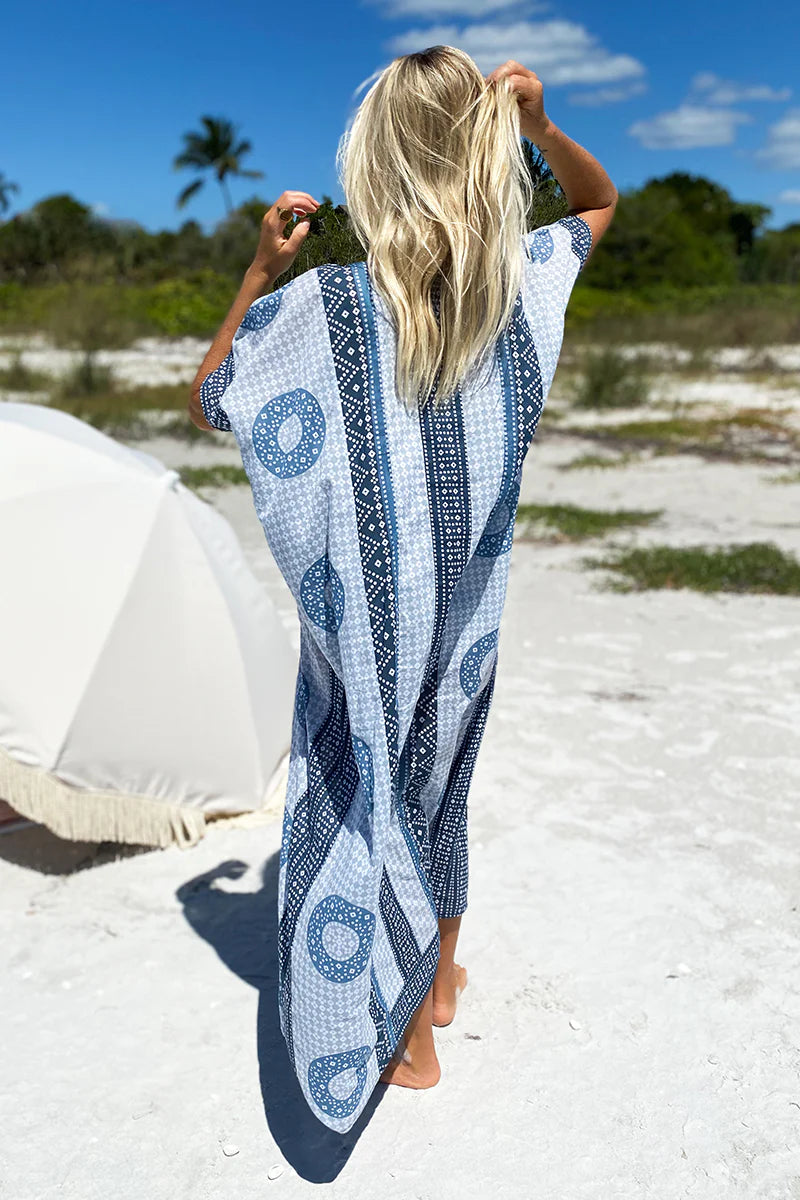Emerson Caftan - Cerulean Organic-Emerson Fry-Happy on Main