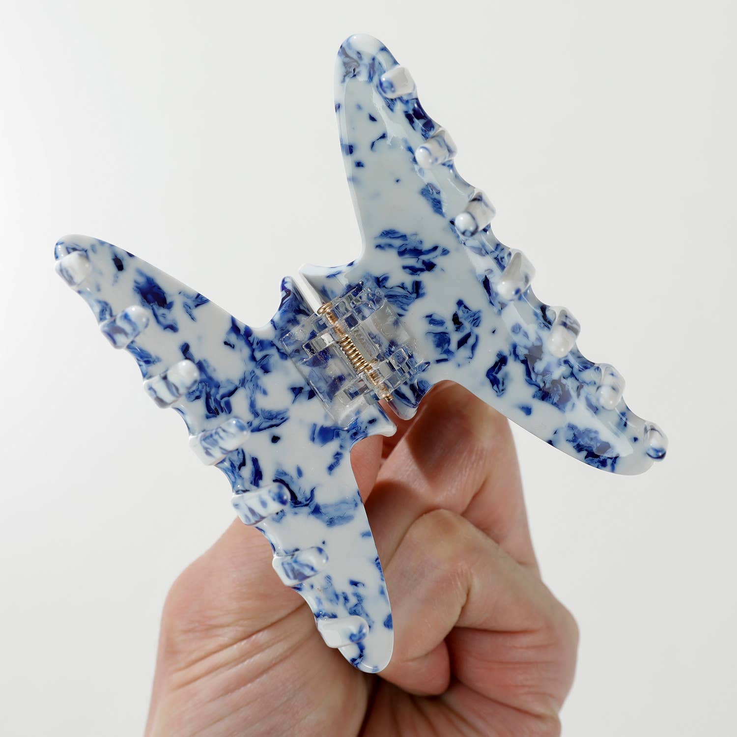 Coastal Blue S/M | Assorted Small/Medium Claw Clips-Misc Accessories-Happy on Main
