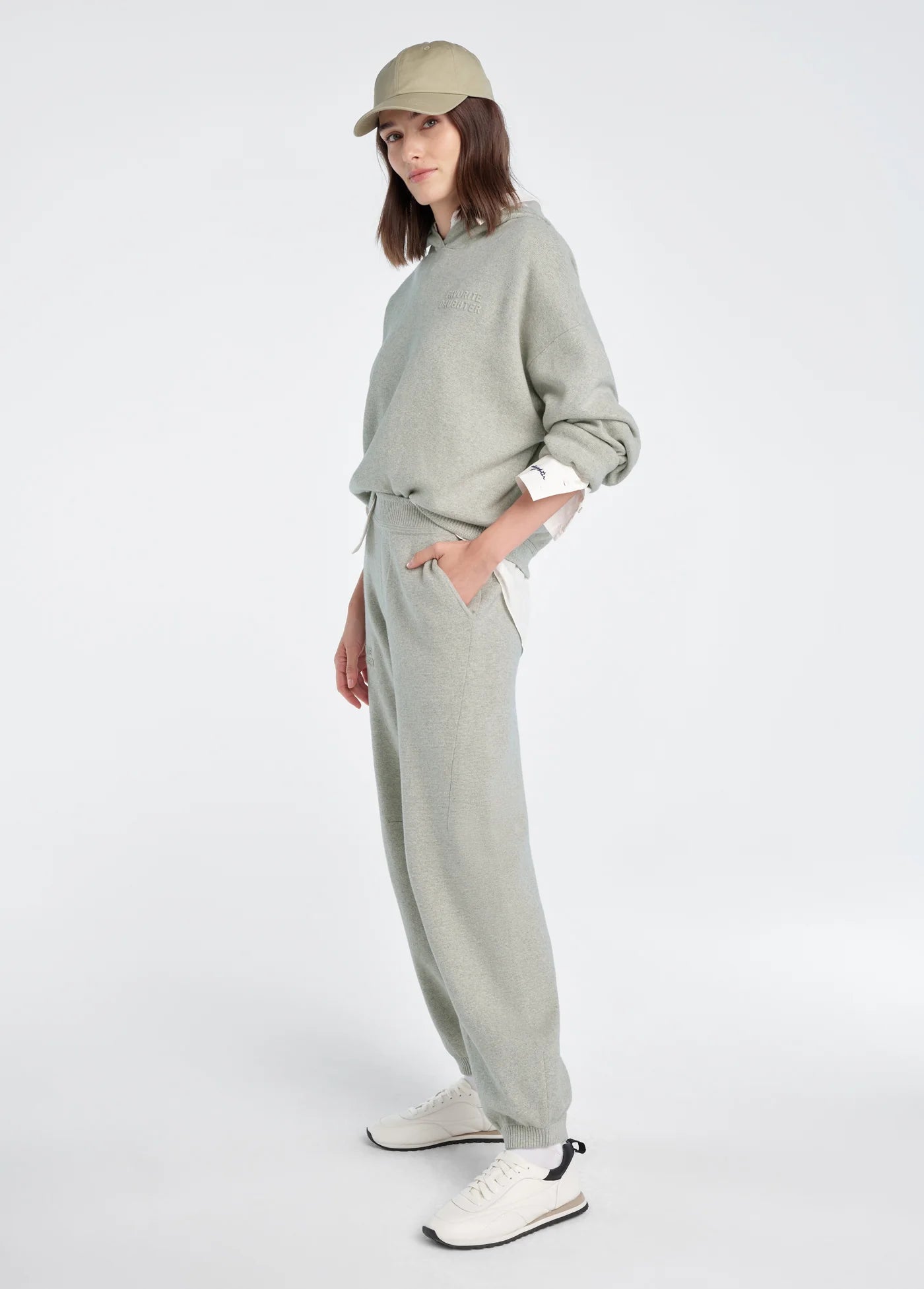 The Fatigue Sisters Barrel Jogger - Heather Grey-Favorite Daughter-Happy on Main