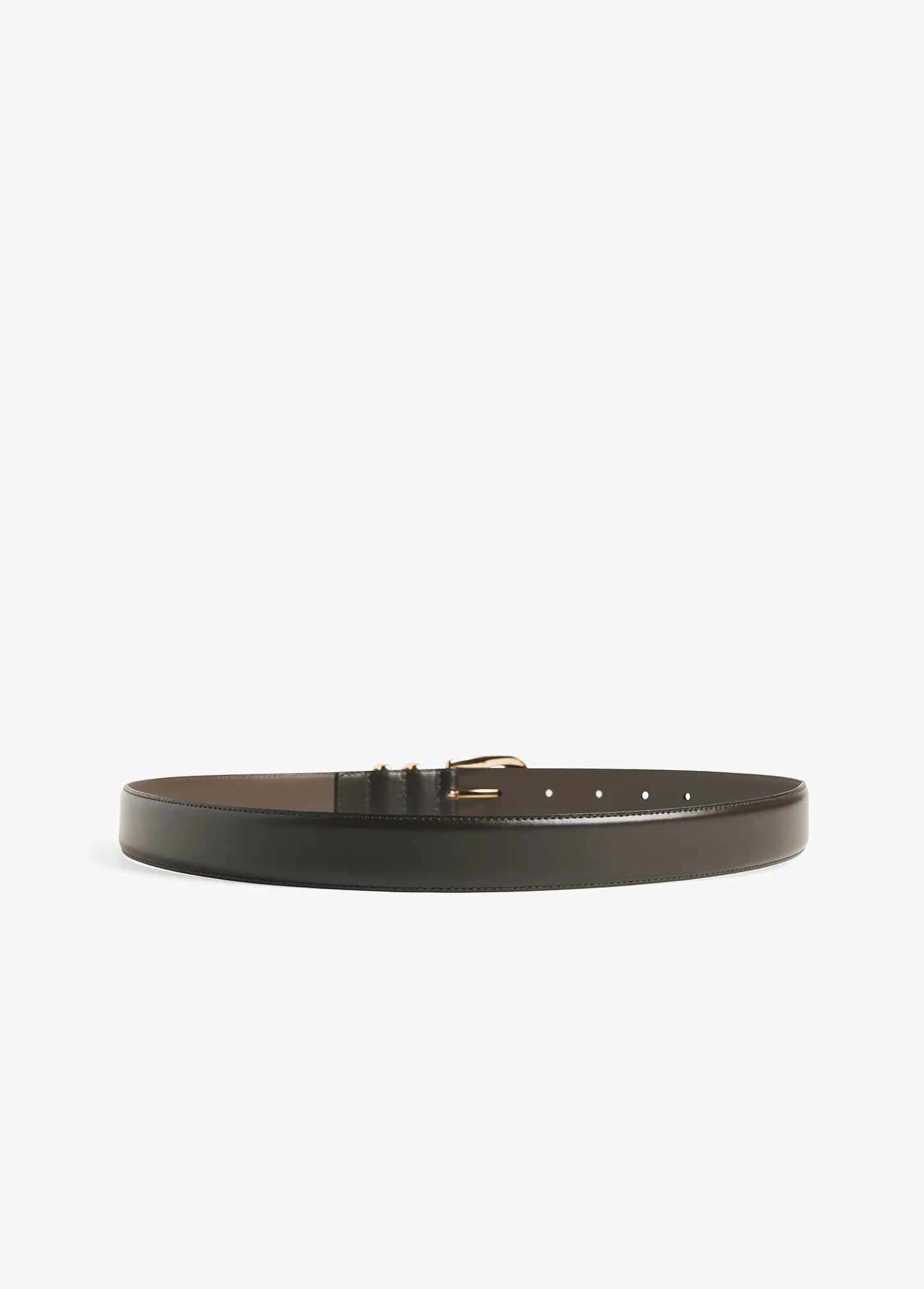 The Jordan Belt - Dark Brown/ Gold-Favorite Daughter-Happy on Main