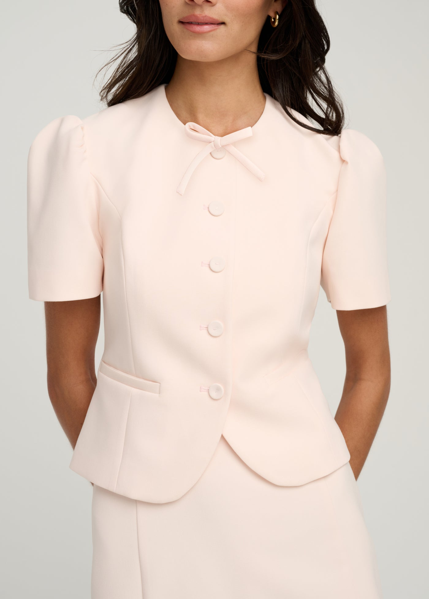 The Pardon Jacket - Blush Pink-Favorite Daughter-Happy on Main